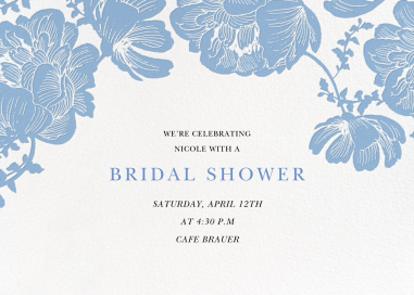 Audrey I (Horizontal) - Bridal Shower Invitation by Paperless Post