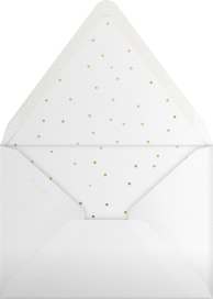 Pop of Gold - Sugar Paper Envelope