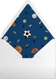 Ball and Bats - Paperless Post Envelope