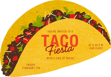 Taco Fiesta - Dinner Party Invitation by Paperless Post