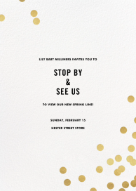 Confetti (Invitation) - Launch Party Invitation by kate spade new york