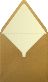 Fall Leaves Cutout - Paperless Post Envelope