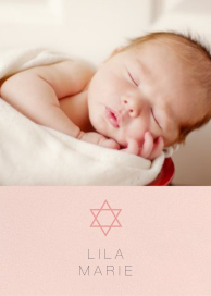 Guiding Star (Photo) - Bris/Baby Naming Invitation by Paperless Post