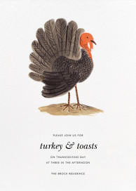 Turkey Time - Thanksgiving Invitation by Rifle Paper Co.