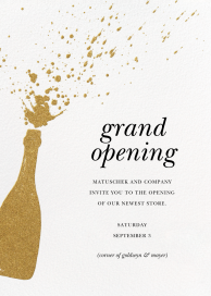 Champers - Launch Party Invitation by Paperless Post