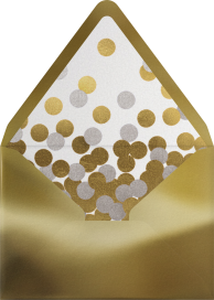 Champagne Flute - Paperless Post Envelope