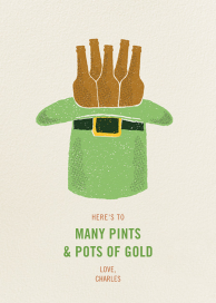 Hat Trick - St. Patrick's Day Card by Paperless Post