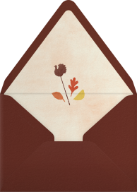 Turkey Tipple - Paperless Post Envelope