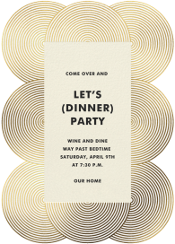 Fillmore - Dinner Party Invitation by Jonathan Adler