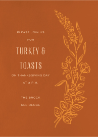 Wild Meadows - Thanksgiving Invitation by Paperless Post