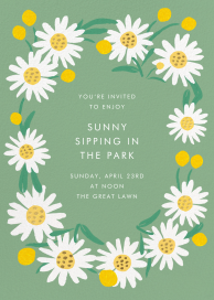 Daisy Invitation - Summer Party Invitation by Rifle Paper Co.