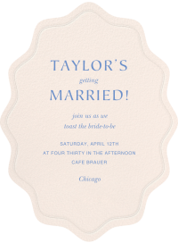 Embossed Cutout - Bridal Shower Invitation by Paperless Post