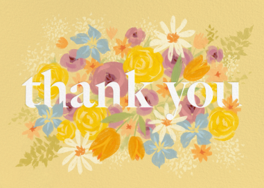 Bunch of Thanks - Thank You Card by Paperless Post