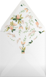 Peach Posies - Rifle Paper Co. Envelope