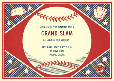 Batter Up - Birthday Invitation by Paperless Post