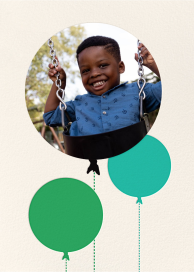 Balloon Birthday (Photo) - Birthday Invitation by kate spade new york