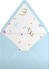 Confetti Fete Photo - Paperless Post Envelope