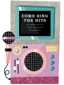 Karaoke Machine - Birthday Invitation by Paperless Post