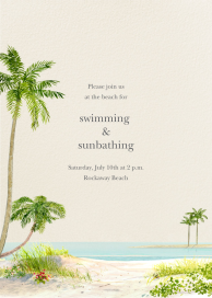 Key West - Summer Party Invitation by Felix Doolittle