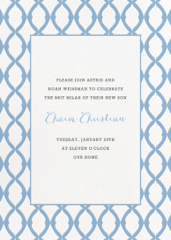 Lady Bexborough - Bris/Baby Naming Invitation by Paperless Post