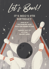 Strike of Genius - Birthday Invitation by Paperless Post