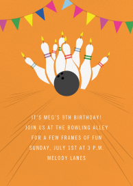 Strike - Birthday Invitation by Paperless Post