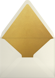 Golden Class - Paperless Post Envelope