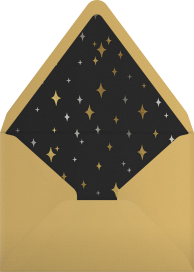 Space Age Stars - Paperless Post Envelope