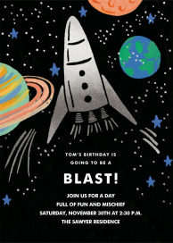 Birthday Blast (Invitation) by Rifle Paper Co.