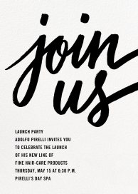 Rosina - Launch Party Invitation by Paperless Post