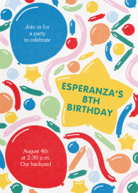 Poppin’ - Birthday Invitation by Paperless Post