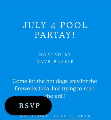 Pool Fools event details