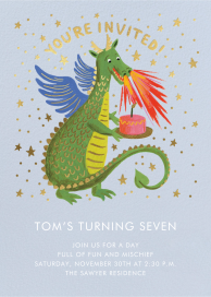 Birthday Dragon Invitation by Rifle Paper Co.