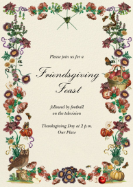 Magic Orchard - Thanksgiving Invitation by Stephanie Fishwick