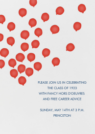 Balloons - Invitation by Linda and Harriett