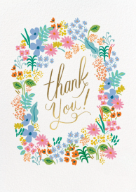 Meadow Thank You - Thank You Card by Rifle Paper Co.