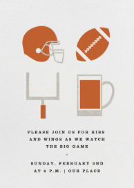 Football and Beer - Invitation by Paperless Post