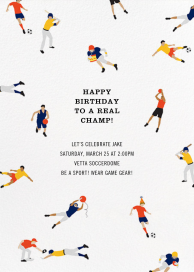 Birthday of Champions - Birthday Invitation by Cheree Berry Paper & Design