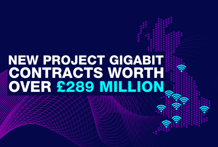 New Project Gigabit contracts worth over £289 million