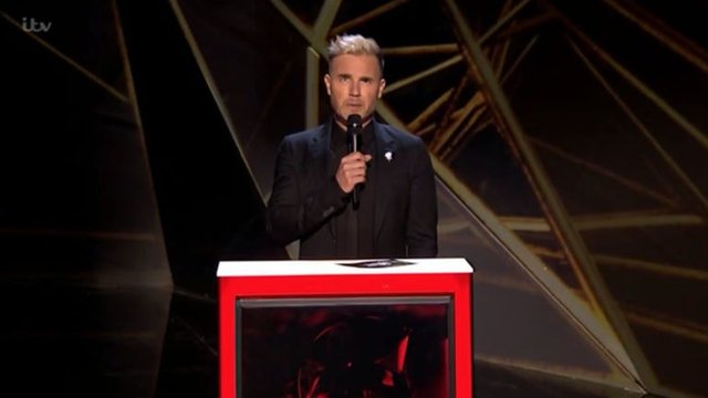 Gary Barlow at Brit Awards 2018