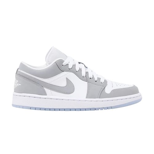 Air Jordan 1 Low - White/Wolf Grey/Aluminum - DC0774-105