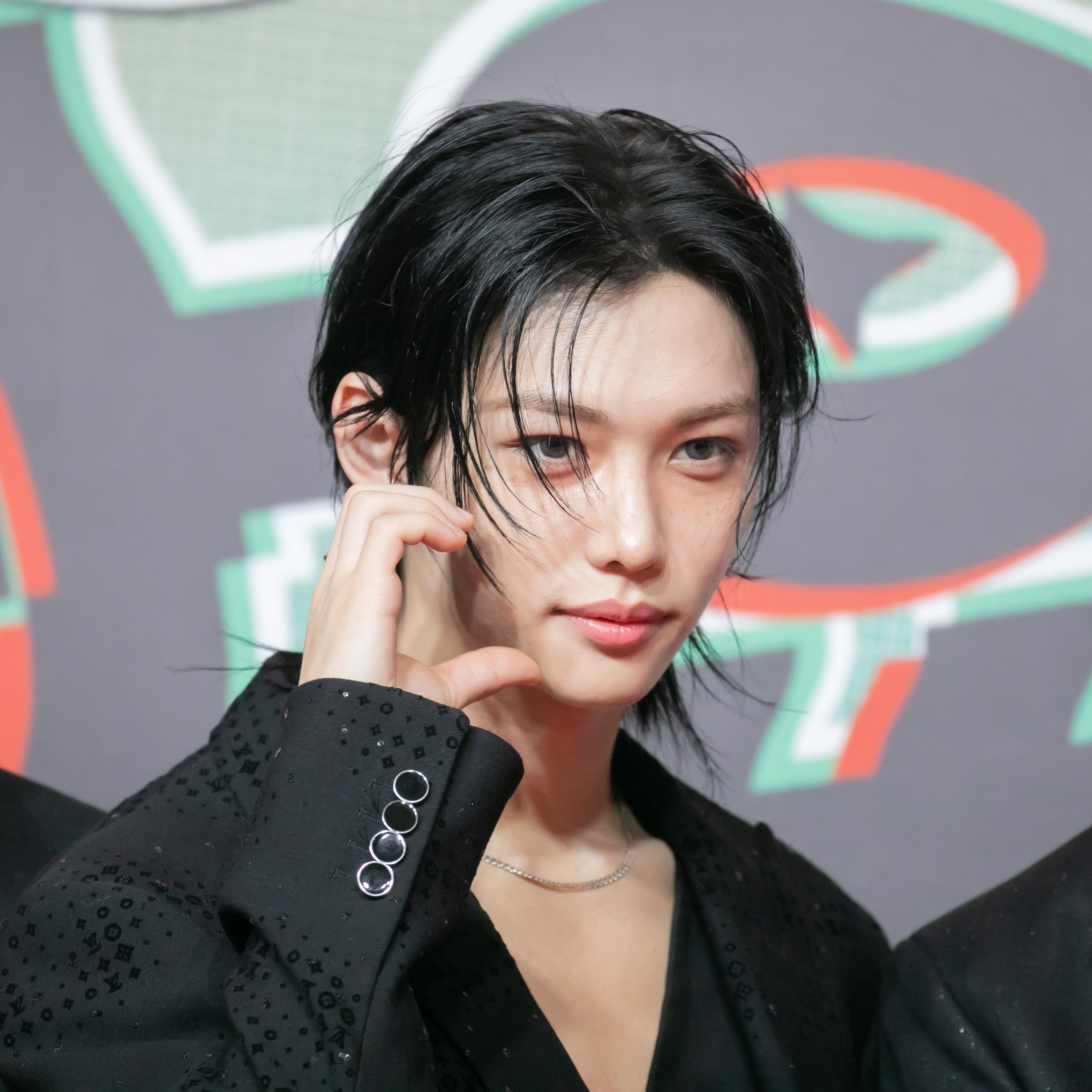 Stray Kids' Felix Just Won the Shirtless Suit Vest Trend