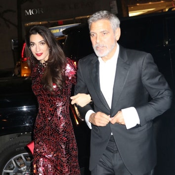 Amal Clooney Changes at the Met Gala, Channels a Living Stained Glass Window in Tom Ford