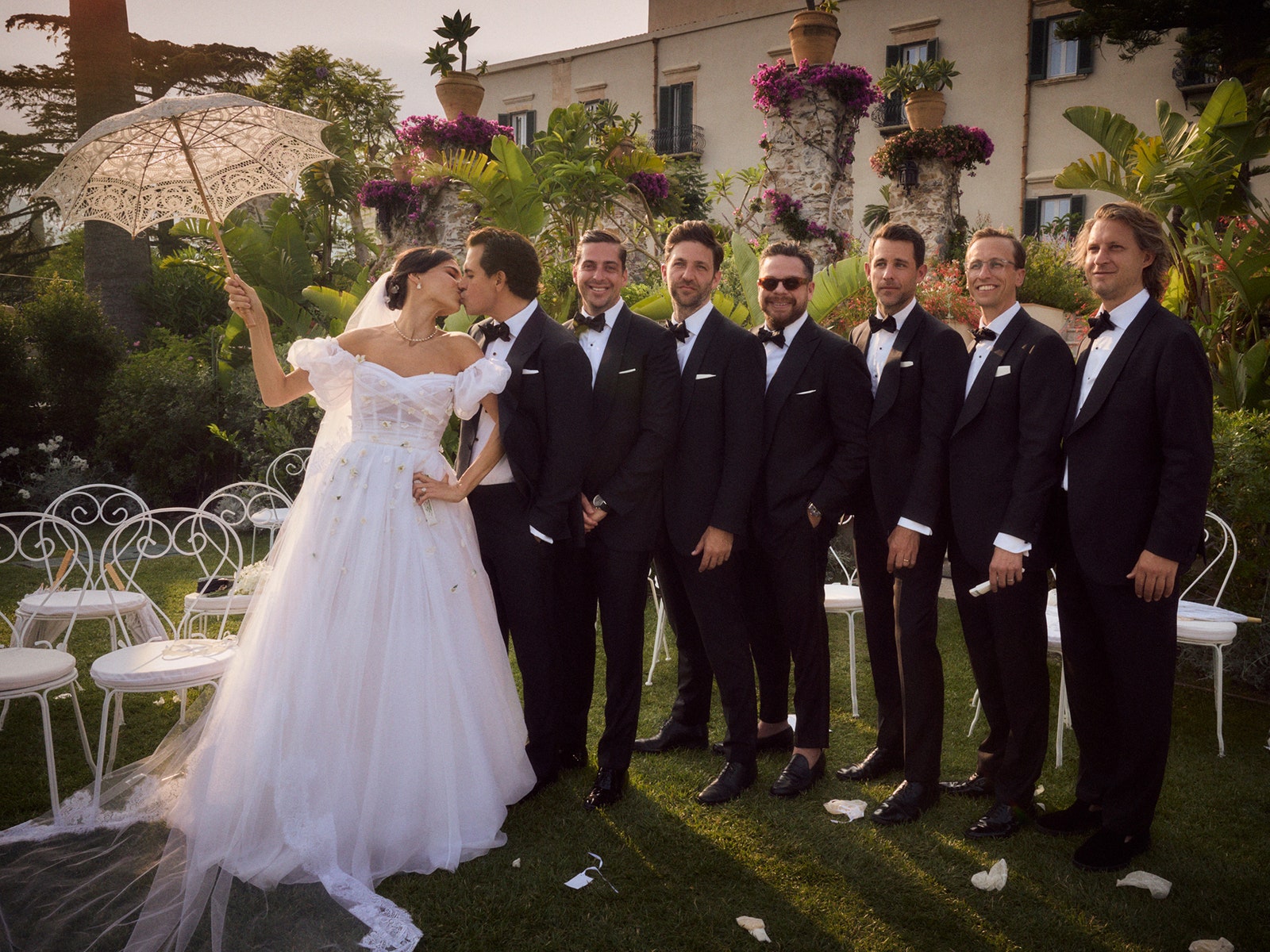 This Wedding at the White Lotus Hotel in Sicily Was All About Classic Italian Maximalism