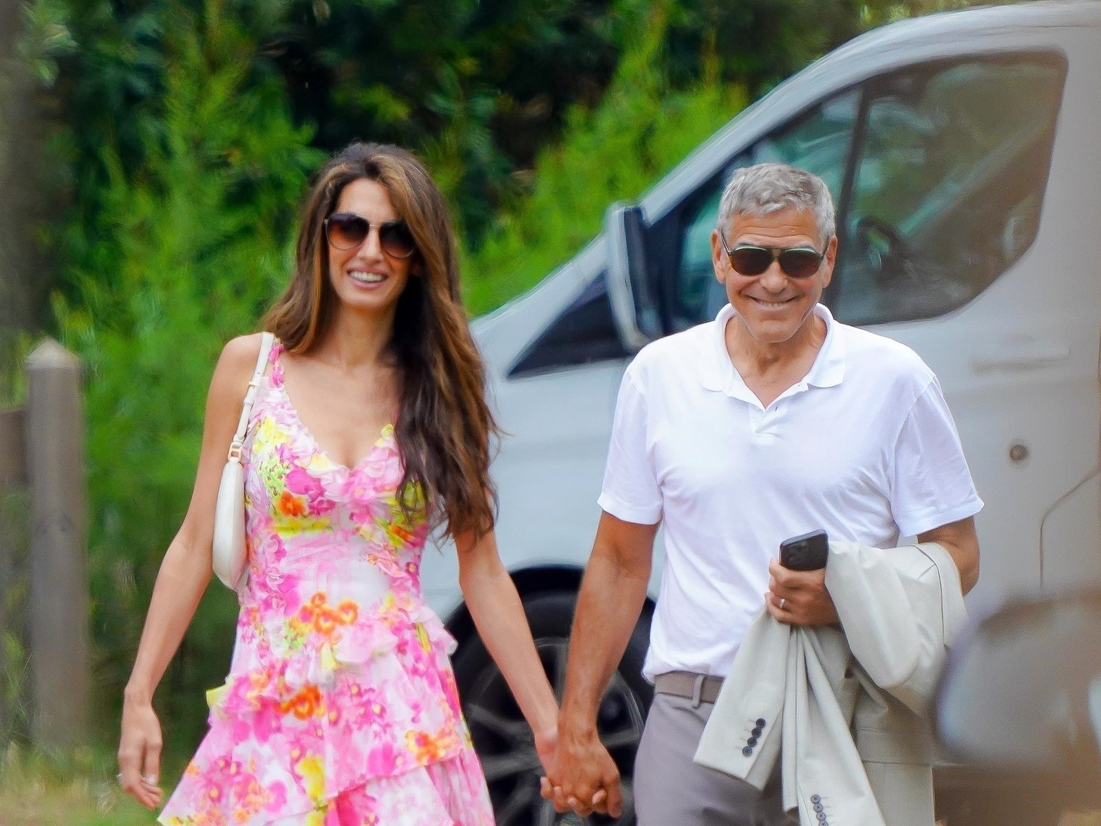 Amal Clooney Is Bringing Luxe Summer Style&-And Enviable Vintage&-to Saint-Tropez