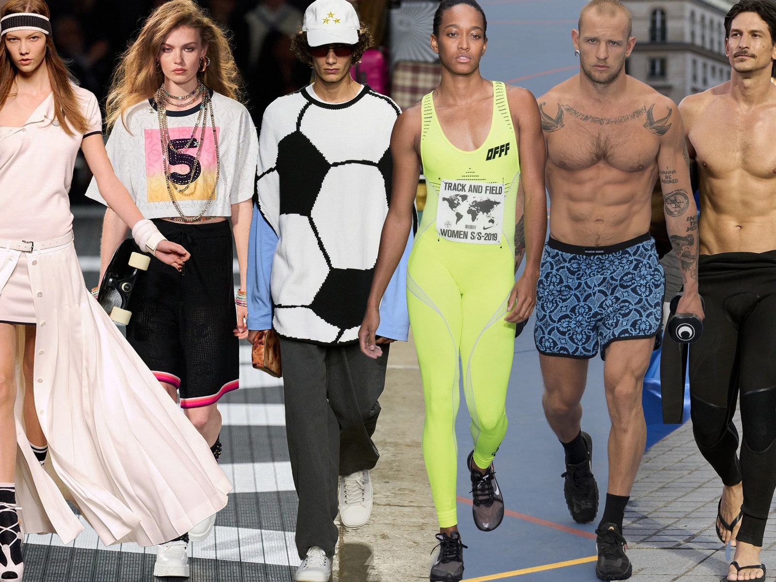 The Fashion Olympics: A Look Back at the Sportiest Clothes on the Runways