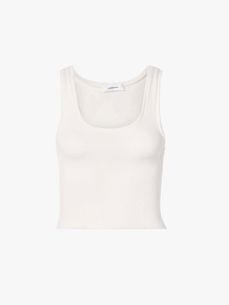 Image may contain Clothing Tank Top and Vest