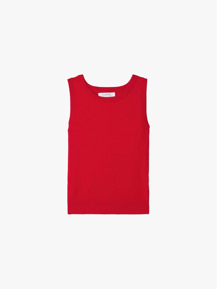 Image may contain Clothing Tank Top and Vest