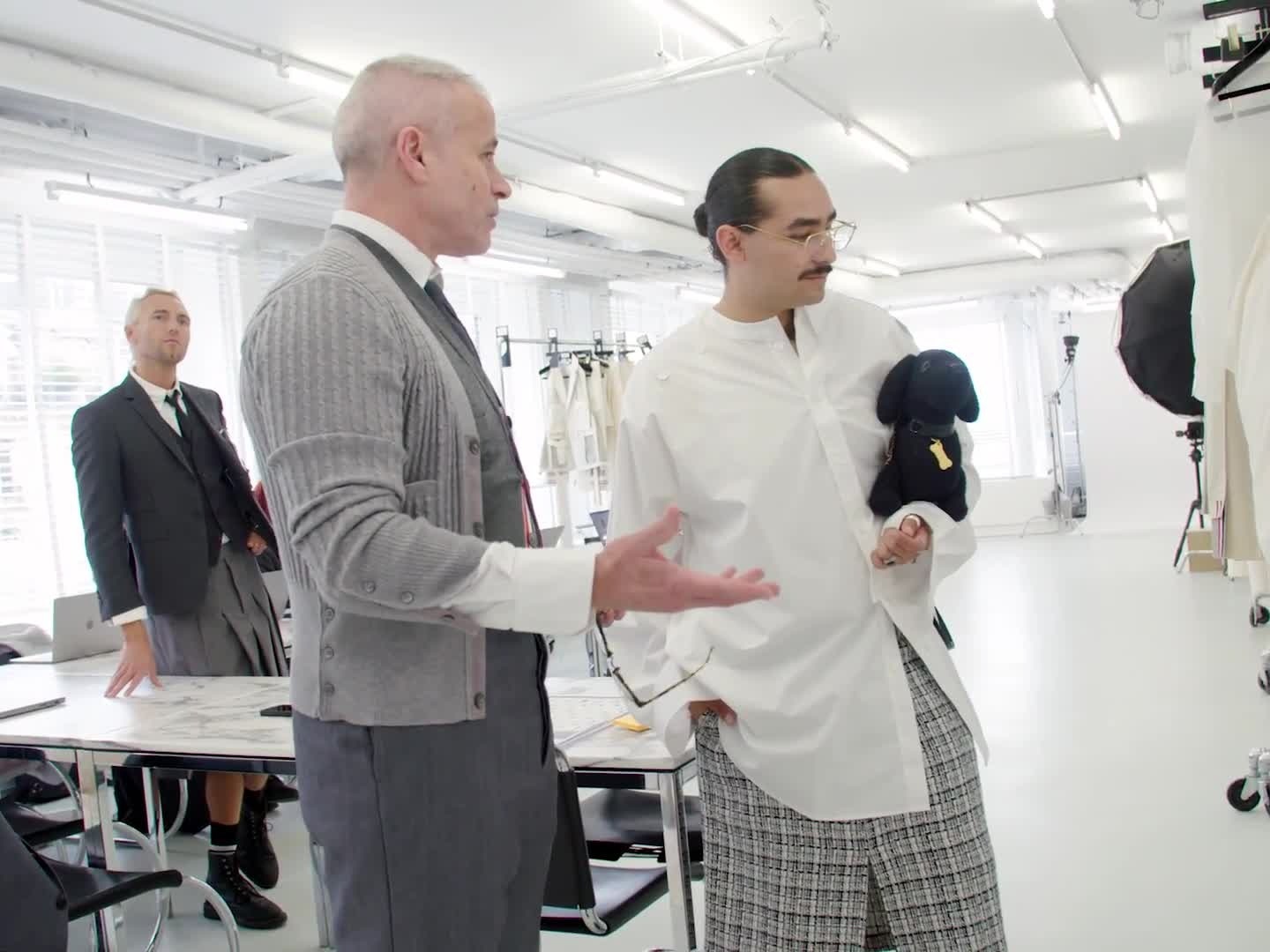 “You Just Touched It!” Thom Browne Offers an Inside-Look at His Fall 2024 Couture Collection