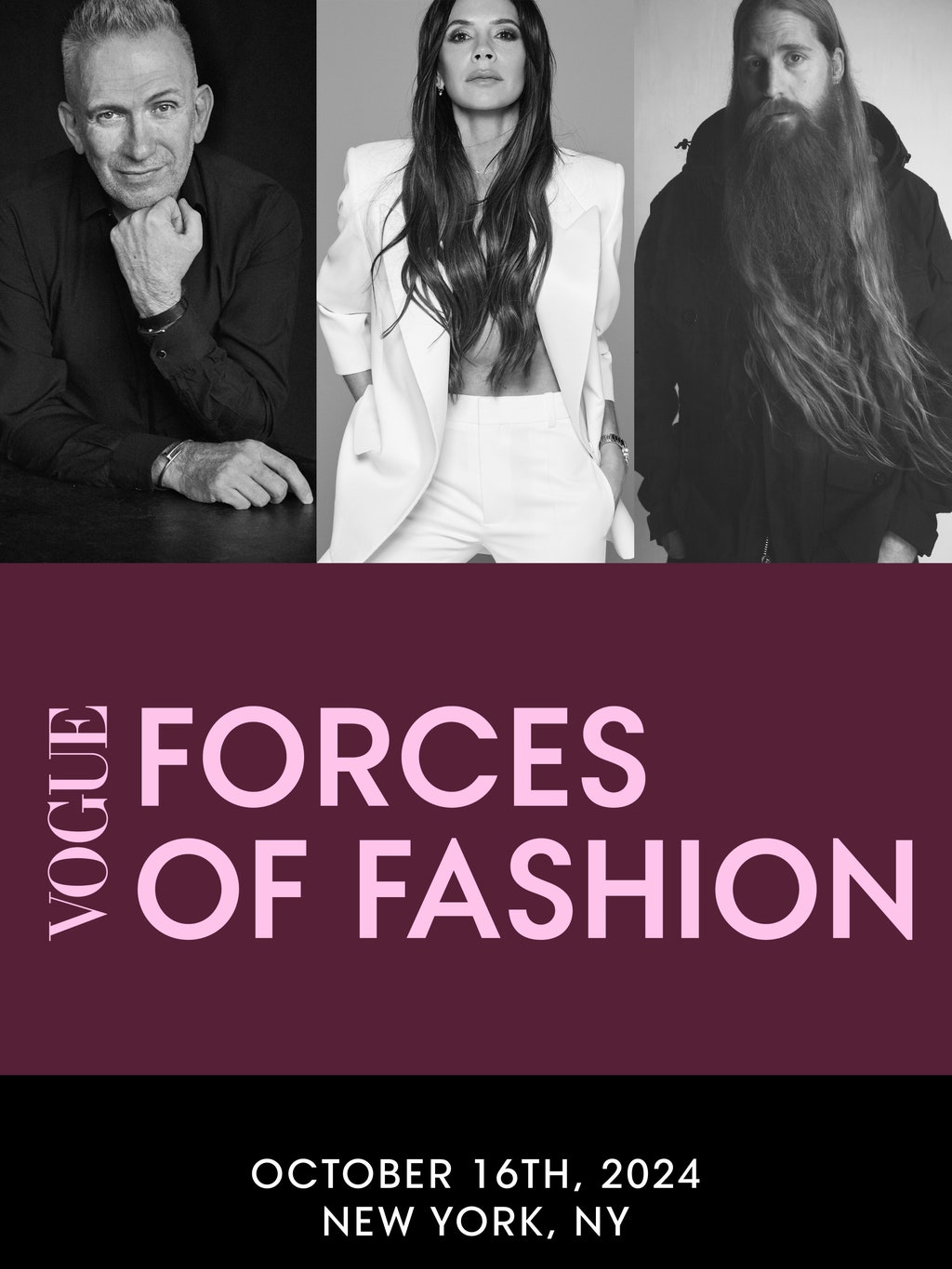 Jean Paul Gaultier, Victoria Beckham, and Duffy Join Vogue’s 2024 Forces of Fashion Lineup